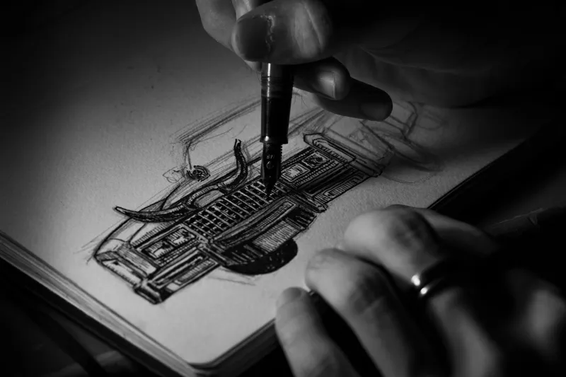 Sketching Tomorrow: When Britain's Satirical Doodlers Drew the Future Into Being